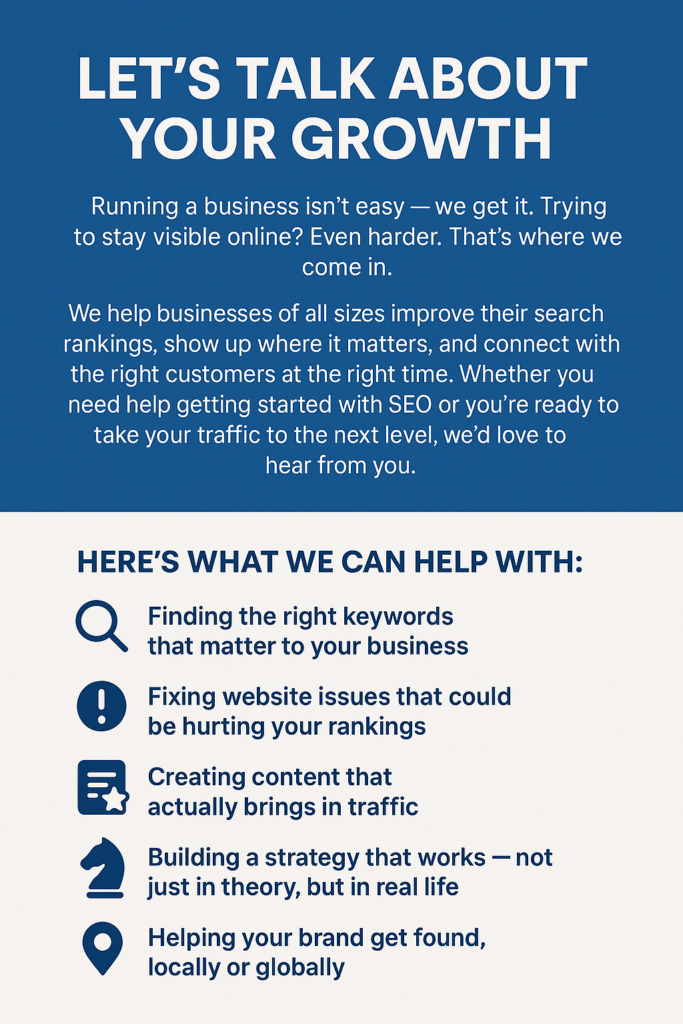 contact us best SEO services
